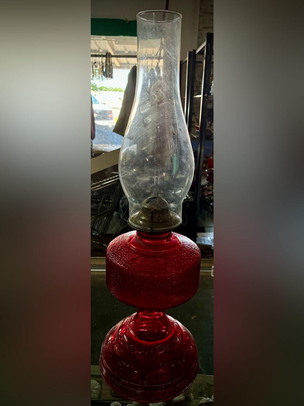 Vintage Hurricane Oil Lamps - A Lot Of 4 - Picture 4 of 7